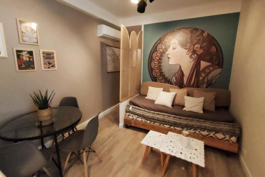 «L'Orient Express» Joli 2 Pieces Fonctionnel Apartment Nice Luaran gambar