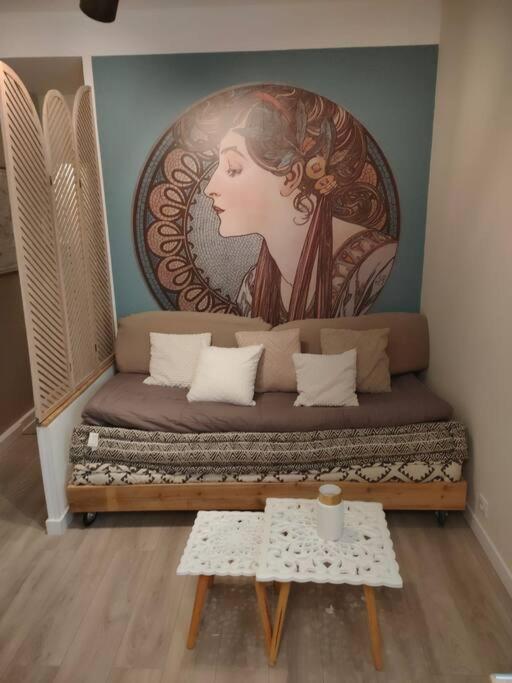 «L'Orient Express» Joli 2 Pieces Fonctionnel Apartment Nice Luaran gambar